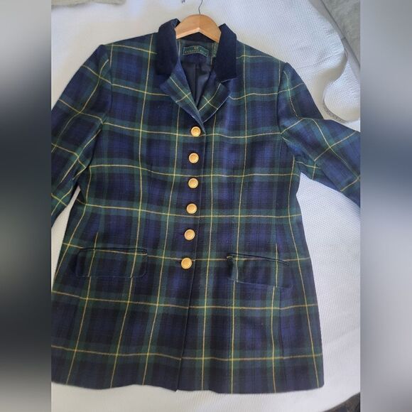 Embassy Row Vintage new wool blazer long jacket - Picture 12 of 16